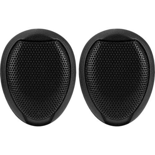 1Pair 1000W Mini Car Speaker 98dB Car Horn Equipped With 2pcs Round Glue Suitable For Most Models