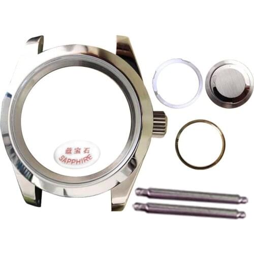 39mm Solid Bottom Case Cover Watch Accessory for Miyota 8215 of Pearl 2813/3804 Mechanical Movement