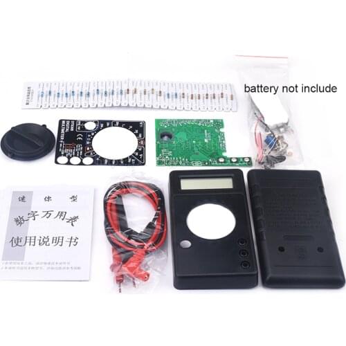 DT830B diy electronic Digital Multimeter Kit Teaching experiment tool