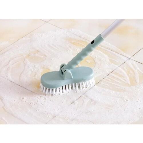 Hot sale Cleaning Tools Floor Toilet Bath Long Handle Bristle Brush Bathroom Tiles Cleaning Brush Long Handle 0312