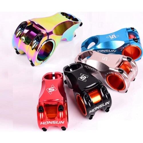 HONSUN Ultralight aluminum alloy biycle stem mtb road moutain bike stem 17 degree 70mm XC 35/31.8mm racing bike parts