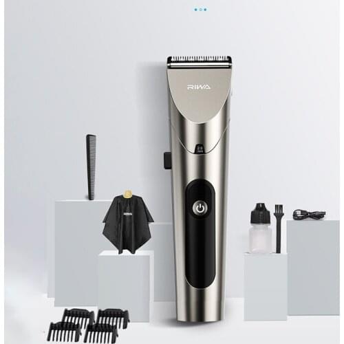 New Barber Hair Clipper LED Screen Washable Electric Hair Clipper Rechargeable Professional Hair Machine Hair Trimmer For