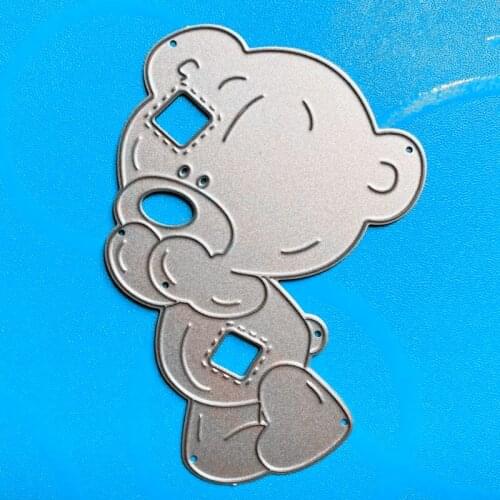 NEW SCRAPBOOK Metal Cutting Dies For Scrapbooking Stencils BEAR ANIMALS DIY PAPER Album Cards Making Embossing Die CUT Cuts MOLD