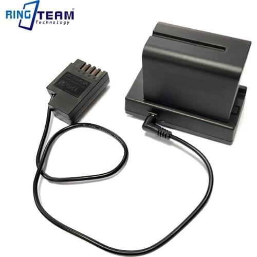 NP-F970 F750 Battery Holder Mount Plate with DMW DCC12 Dummy Battery for Panasonic Camera DMC-GH3 DMC-GH4 DMC-GH5 DMC-G9