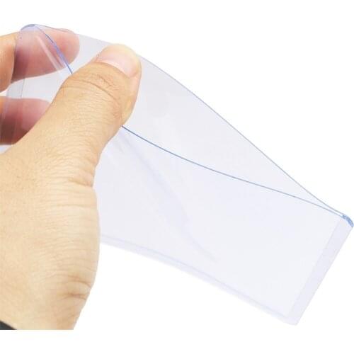 50 Pcs A7 Clear Sign Holder Wall Mount Large Sleeves Display Frame Job Id Card Envelope Name Plate Price Tag Photo Poster Case