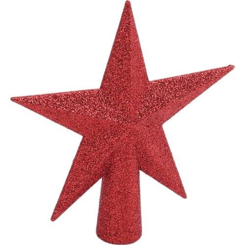Christmas Decorations 2021 New Christmas Tree Top Decoration Star Family House Desktop Decoration Accessories Ornaments