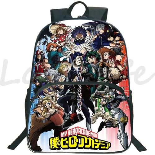 Boku No Hero Academia Backpack Childrens Bookbag kids Boys Girls School Bag Daily Knapsack Anime Bag teens laptop backpack