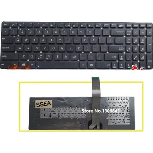 SSEA NEW US Keyboard no frame For ASUS A55 A55A A55V A55VD A55VJ A55VS K55A K55V K55VD K55VJ A55VM K55VM K55VS Laptop Keyboard