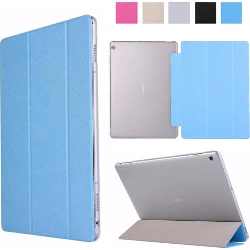PU Leather Smart Case for Huawei MediaPad M3 Lite 10 BAH-W09/L09/AL00 10.1" Tablet Case Protective Funda Magnective Cover Coque