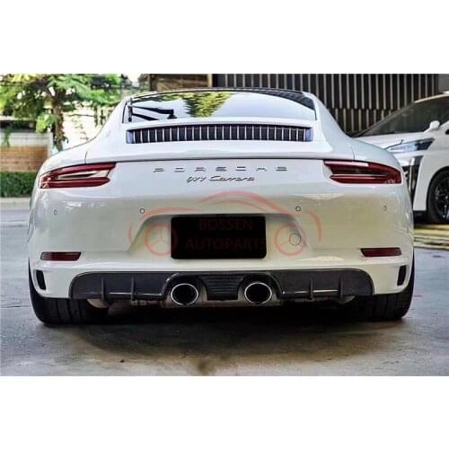 Apply to Carrera 911 991.2 carbon fiber out of the rear lip, rear lip, rear spoiler, auto accessories, automotive supplies