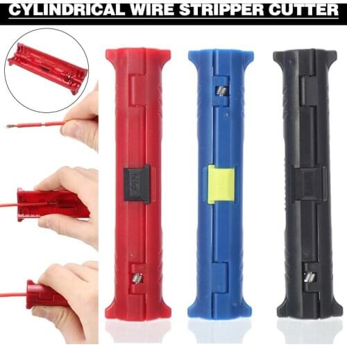 1pc Multi-function Cylindrical Wire Stripper Cutter Universal Electric Wire Cutters Machine Hand Tools
