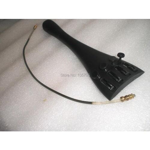 3 PCs Carbon Fiber Cello Tail Piece 4/4 with 3 PCs Cello Tail guts