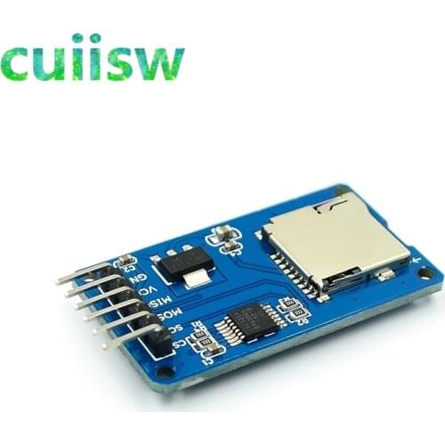 5PCS Micro SD Card & SDHC(high-speed card) Mini TF Card Reader Module Adapter SPI Interfaces with Level Converter Chip