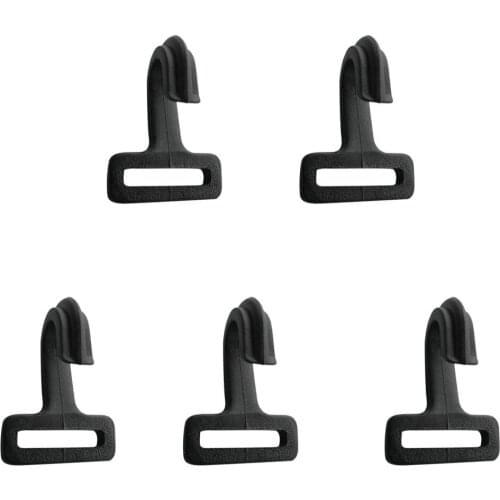 5 Pieces Plastic Hanging Hooks Clip Camping Hiking Travel Caravan Awning Inner Tent Suspension