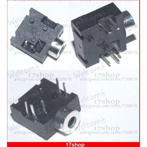 500PC 5PIN 2.5mm Stereo Jack Socket Panel Mount Soldering FOR 2.5mm Headphones