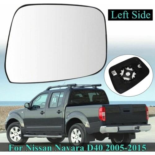 Side Car Rear View Mirror Side Wing Door Mirror Glass Power Heated for Nissan Navara D40 2005 - 2015