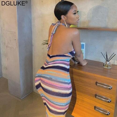 DGLUKE Summer Knitted Dresses