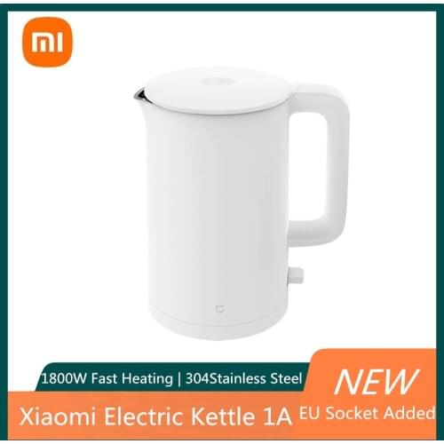 2020 New XIAOMI MIJIA Electric Kettle 1A fast boiling stainless teapot samovar kitchen Water Kettle Mi home 1.5L Insulation