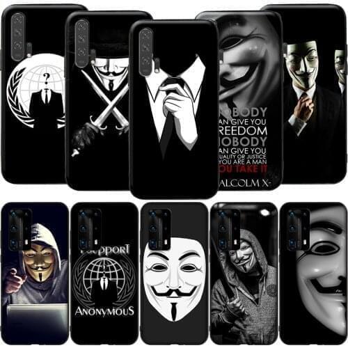 GX21 Anonymous for Huawei Y5P Y6P Y7A Y8P Y9A Mate 10 20 30 Pro Lite Nova 2i 3 3i 4 5 5T 7 SE P Smart Z