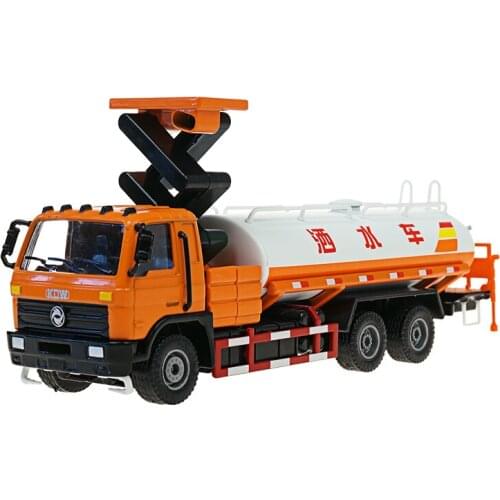 KAIDIWEI Alloy engineering vehicle water sprinkler model toy car simulation toy model christmas gift
