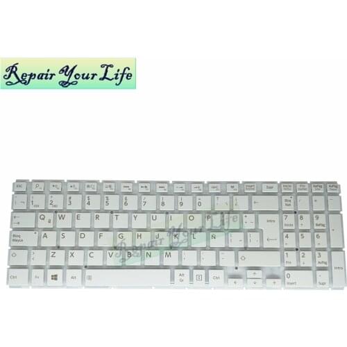 Keyboard for Toshiba Satellite L50-B S50-B S50D-B S50-B-14G series LA Latin NSK-V93SQ AEBLYL00120 9Z.NBCSQ.31E white internal