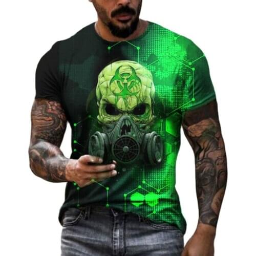 Summer Mens Round Neck 3D Printing Plum Oversized T-Shirt Osmanthus Pattern Design Short Sleeve Loose Street Fashion Shirt