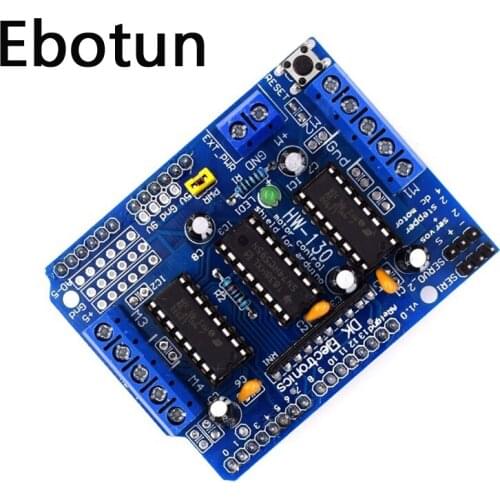 For L293D Motor Drive Shield dual for arduino Duemilanove, Motor drive expansion board motor control shield