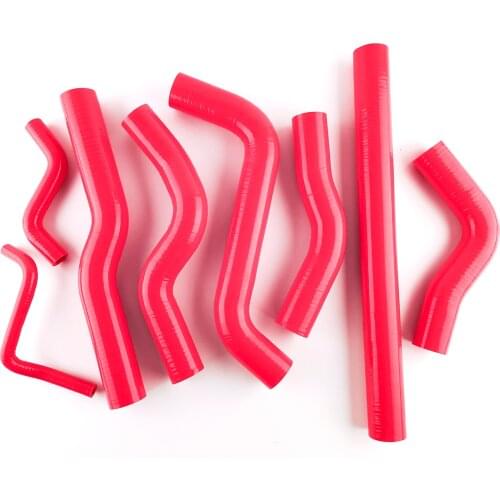 For Honda Acura NSX 3.0L 3.2L 91-98 Coolant&Heater Radiator Silicone Hose (8pcs)