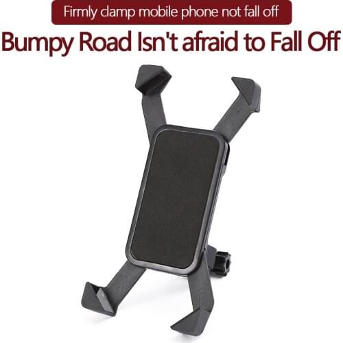 Universal Bike Phone Holder Support Motorcycle Bicycle Phone Bracket Handlebar Stand Mount Bracket Mount Phone Holder QBMY