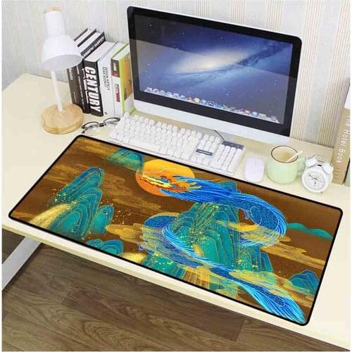XGZ Animation Mouse Pad Longteng Pattern Gaming Mousepad Laptop Keyboard Office Game Console Accessories Mouse Pad Desks