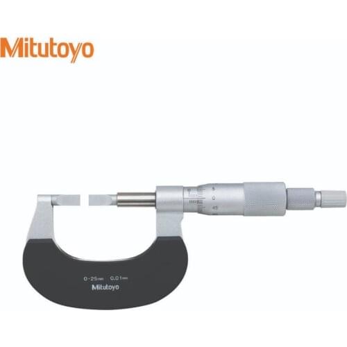 122-101/141 0-25mm 122-102 25-50mm Mitutoyo Blade Micrometer Measure Cnc Tool 0.01mm