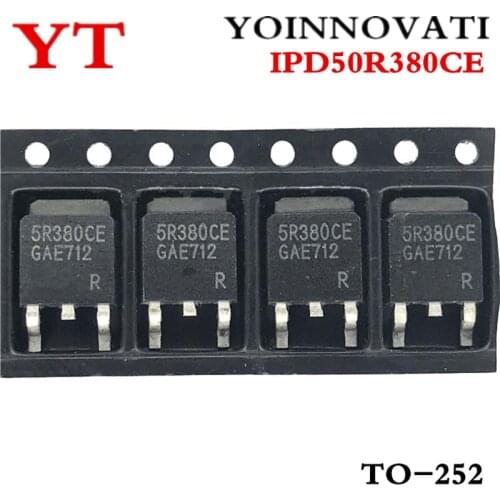 20pcs/lot 5R380CE IPD50R380CE 5R380 9.9A/500V TO-252 IC