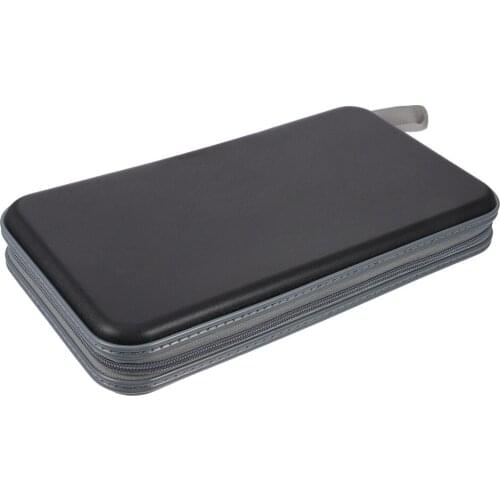 80 Capacity CDs Case Movie Storage Pouch Car Organizer Disc Storage Case