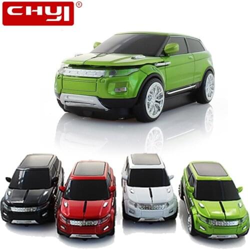 2.4GHz Mouse Wireless SUV Fashion Sport Car Shape Optical 1600 DPI Three Buttons For Computer/Laptop