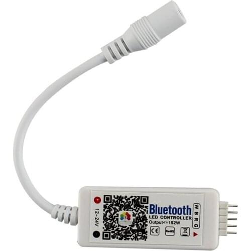 DC12-24V 4A X 4 192W Bluetooth LED Controller iOS Android Phone App Wireless Bluetooth 4.0 Control for RGB RGBW LED Strip light