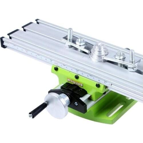 Woodworking Bench for Drilling Machine Multifunctional Cross Working Table/ Slide Table Support For Drilling Milling Machines