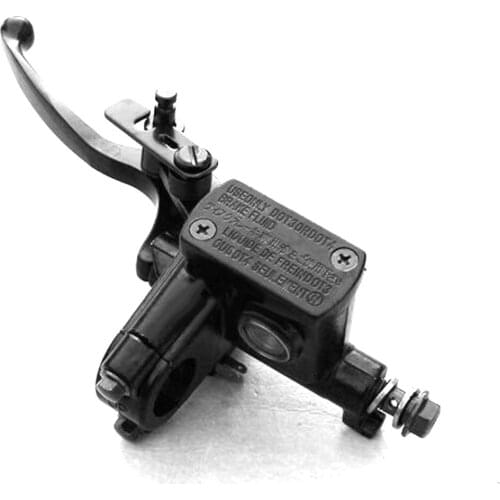 Dirt Bike Hydraulic Brake Master Cylinder Lever Left Hand 50-125CC ATV Quad