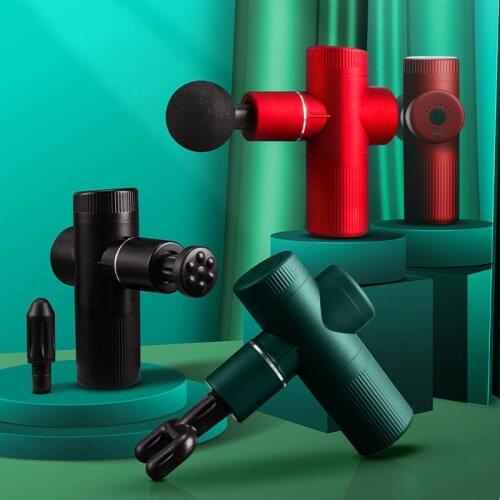 Electric Massage Fascia Gun Slimming Body Muscle Relaxation for Leg Shoulder Neck Back Foot Massager Gun Percussion