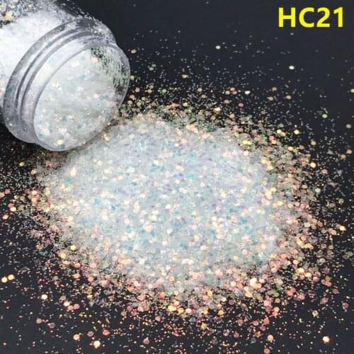 5 Colors c Aurora Resin Crystal Sequins Glitter Pigments Kit Jewelry Making Tool PXPD