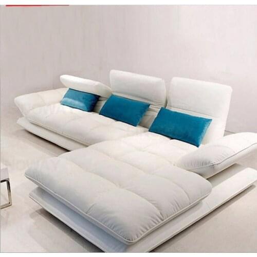 Living Room Sofa set corner sofa recliner backrest functional genuine leather sectional sofas muebles de sala moveis para casa