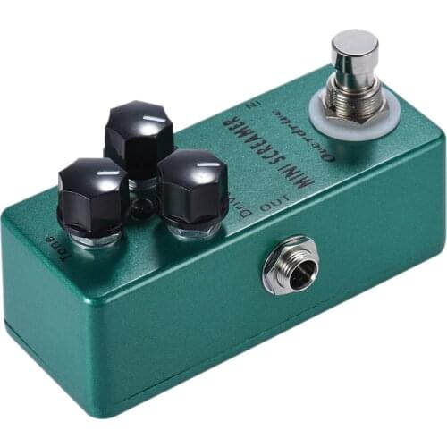 MOSKY Guitar Effects Pedal Stage Audio MINI SCREAMER Tube Overdrive Full Metal Shell True Bypass Guitar Parts & Accessories