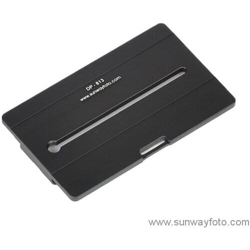 SUNWAYFOTO DP-813 Tripod Head Quick Release Plate for DSLR Camera Tripod Head Professional Aluminum Monopod Quick Release Plate