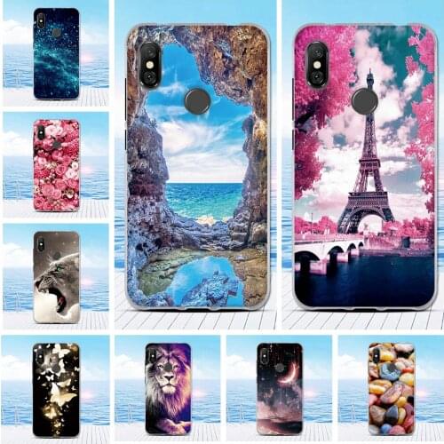 Case Shell Slim For Xiaomi Redmi Note 6 Phone Cover For Redmi Note 6 Pro TPU bright-colored For Redmi Note 6Pro Silicone Fundas