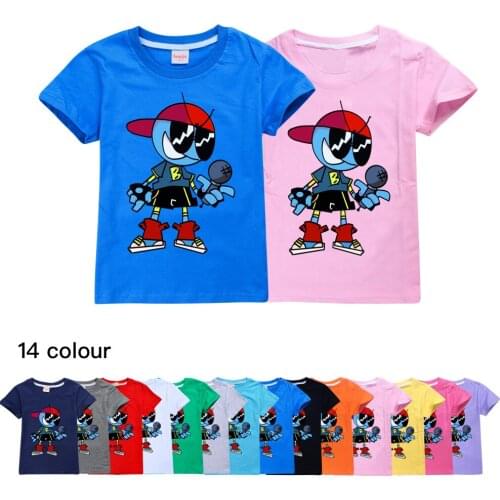 Hip Hop Big Boys Graphic T Shirts Cotton Kids Summer Fashion Clothes Teen Girls Clothing Toddler Son Clothes 8 10 Year T Shirt
