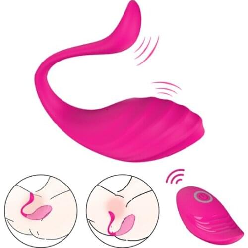 Wireless Remote Control Vibrating Egg Female Wearable Powerful G-Spot Vibrator Love Jump Egg Sex Toys Goods For Adults 18 Women