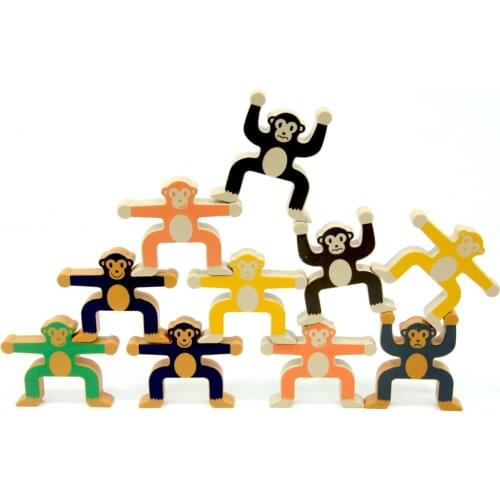 Fun Monkey Balance Tower Game