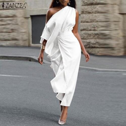ZANZEA Off-the-shoulder Summer Dresses