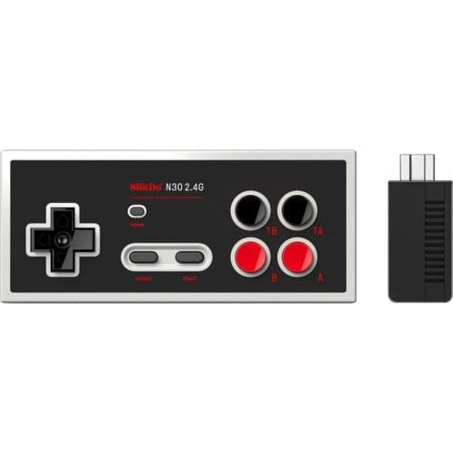 2.4G Wireless Bluetooth Gamepad Receiver for NES Classic Edition Controller 8Bitdo N30 Wireless Gamepads Joypad Controller
