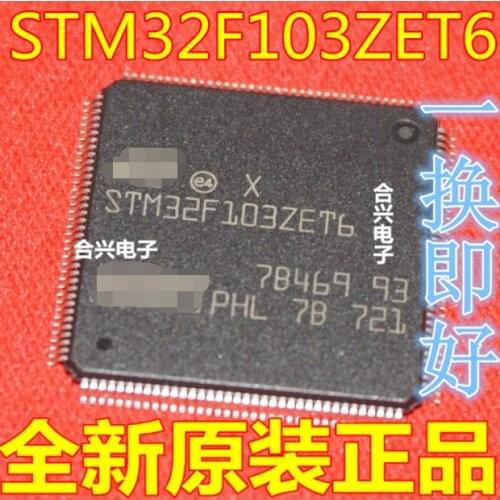 2PCS/lote stm32f103zet 6 microcontroller chip 32-bit m3512k flash memory
