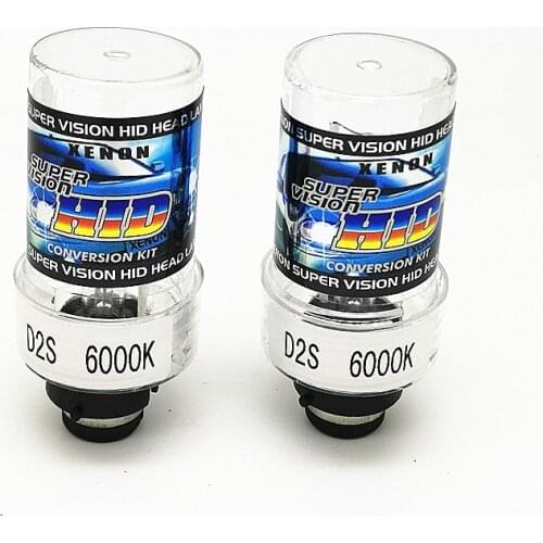 2pcs xenon D2S bulb 12V 35W HID 3000K 4300K 6000K 8000K 10000K D2S auto xenon headlight